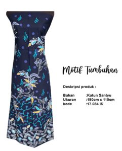 batik motif tumbuhan
