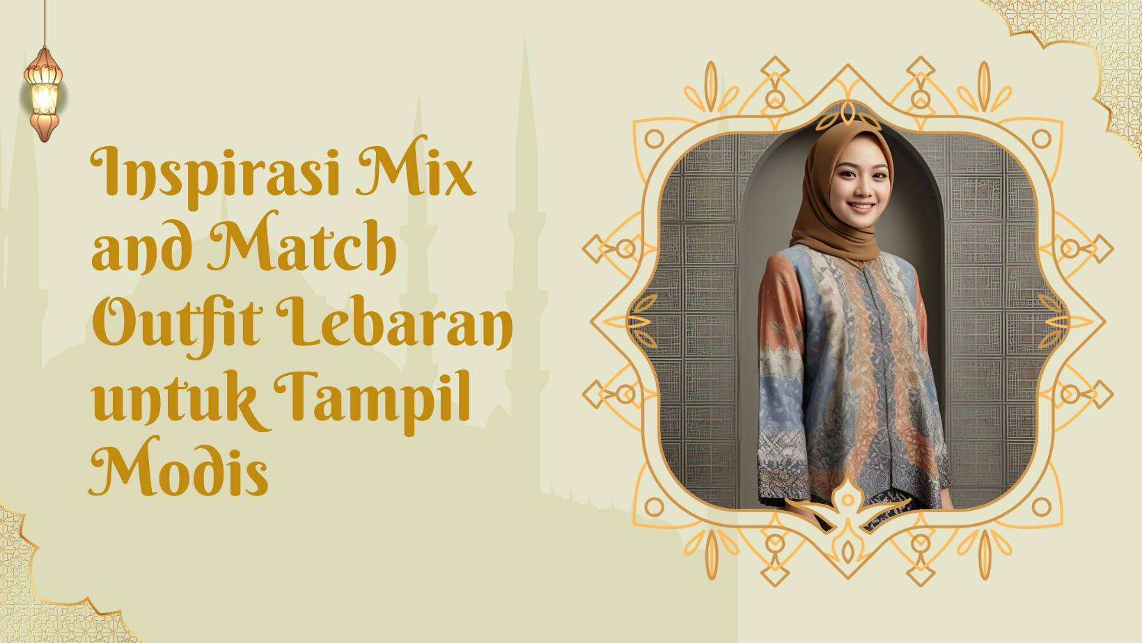 Outfit Lebaran untuk Tampil Modis