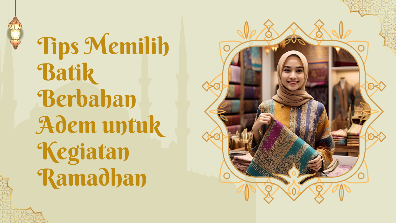 tips batik adem