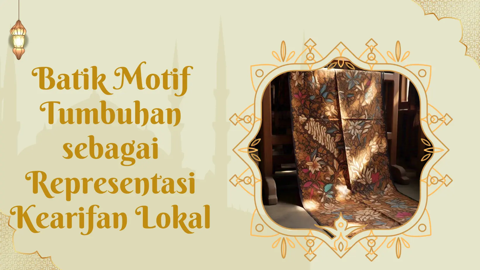 Batik tumbuhan