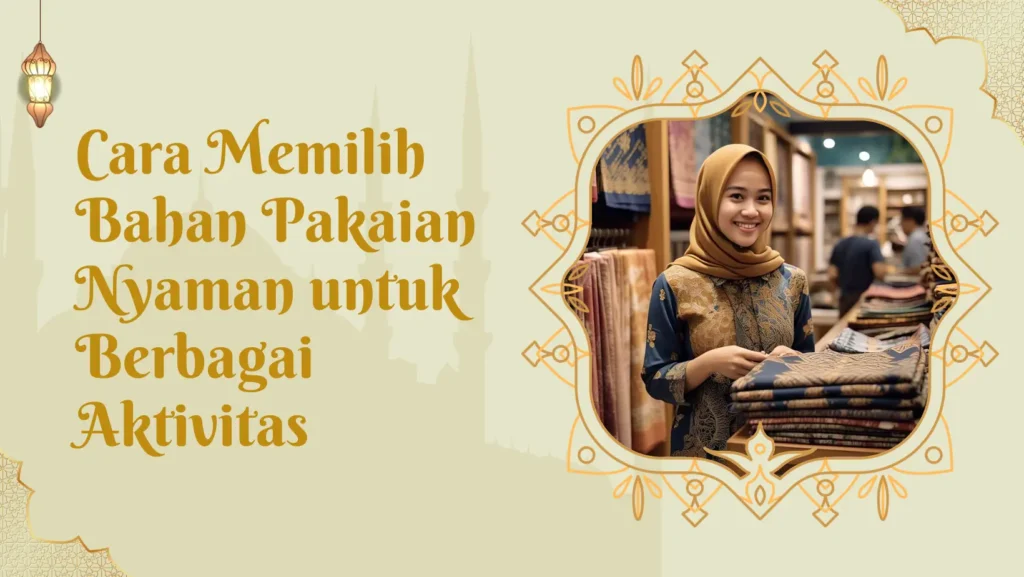 Memilih bahan pakaian