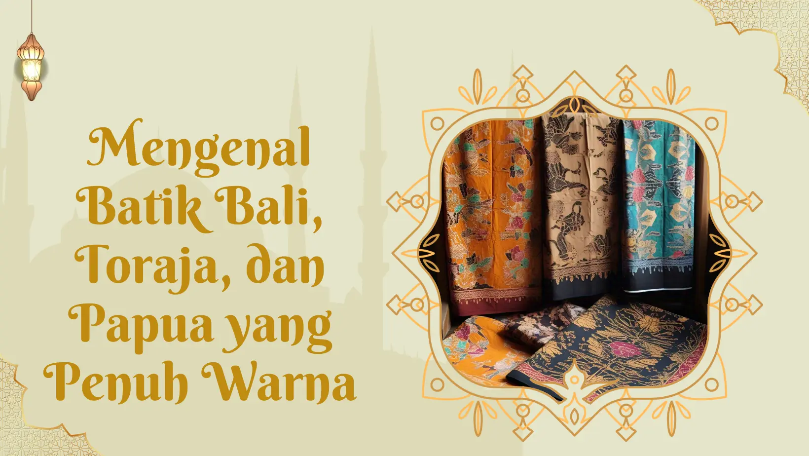 Batik Bali,Toraja,dan Papua