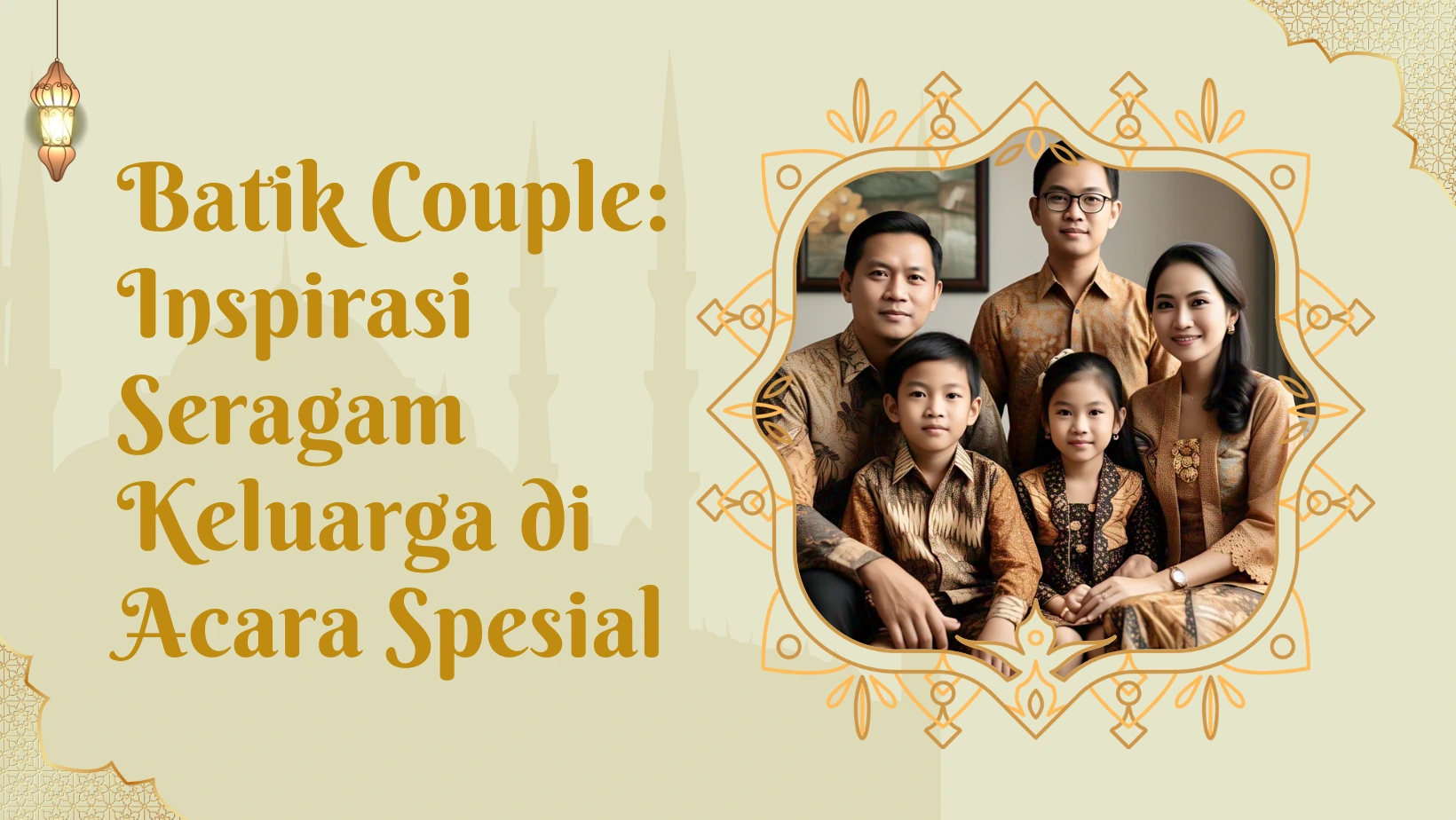 Batik couple keluarga