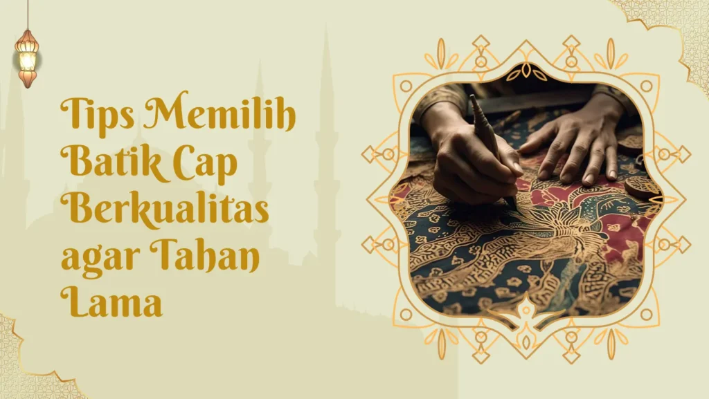 Batik cap