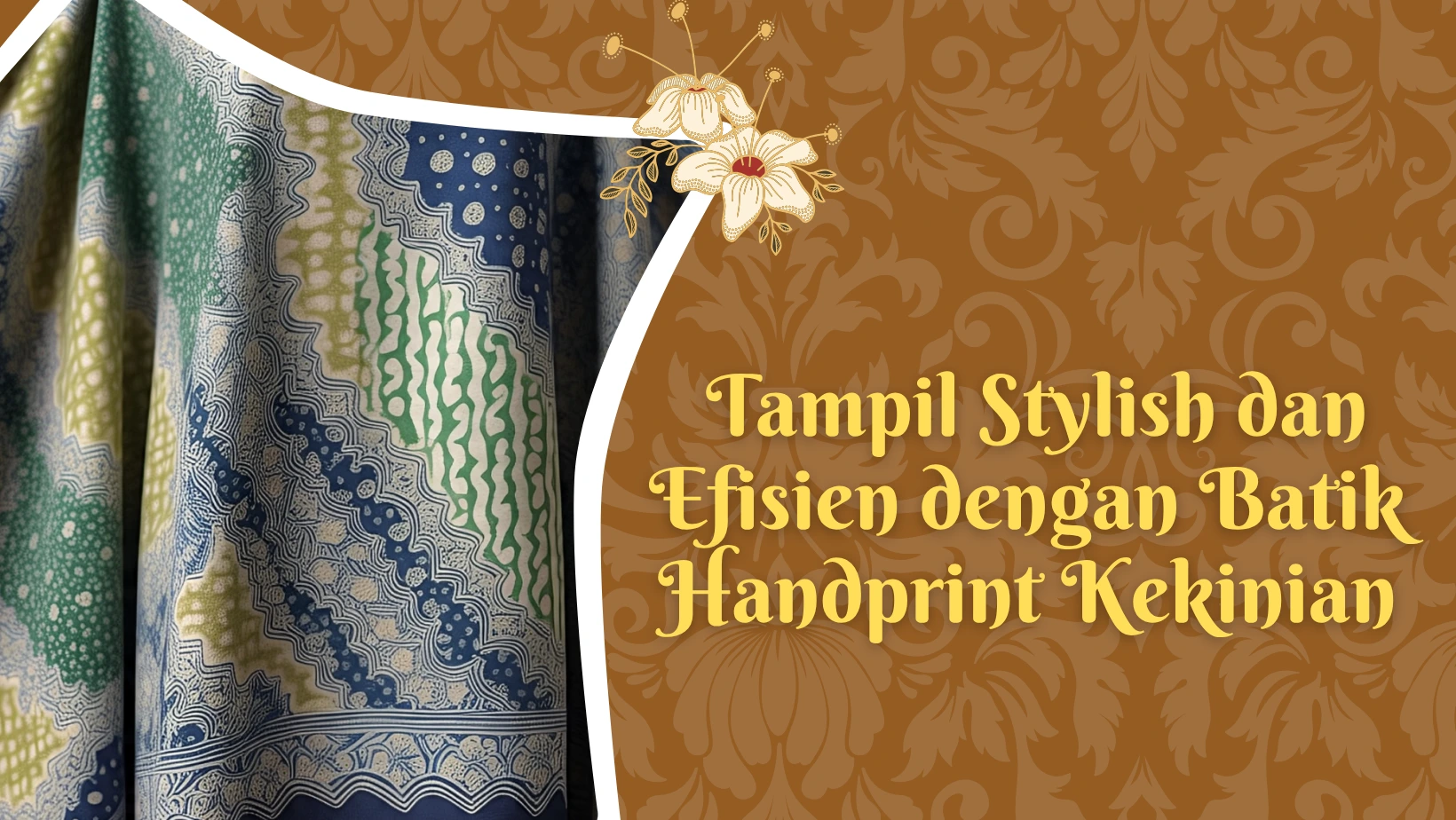 Tampil Stylish dan Efisien dengan Batik Handprint Kekinian