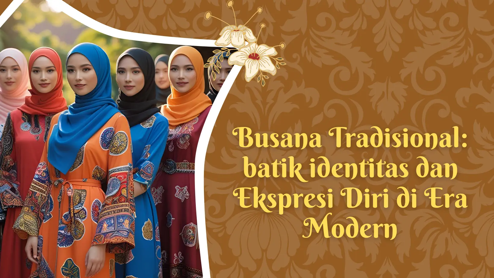 Busana Tradisional: batik identitas dan Ekspresi Diri di Era Modern