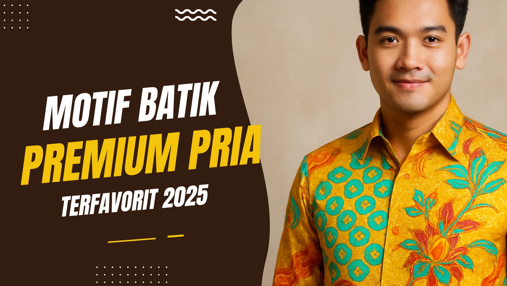 Motif Batik Premium Pria Terfavorit 2025