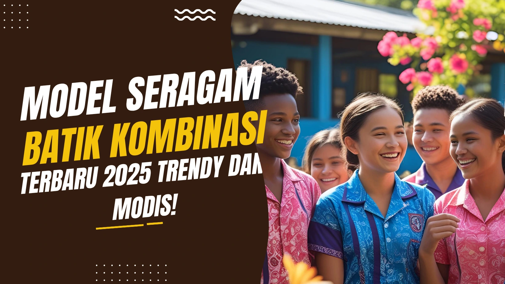 Model Seragam Batik Kombinasi Terbaru 2025: Trendy dan Modis!