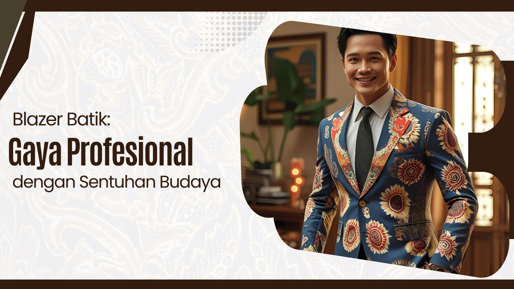 Blazer Batik: Gaya Profesional dengan Sentuhan Budaya