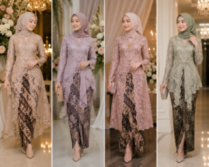 Batik Kombinasi Brokat