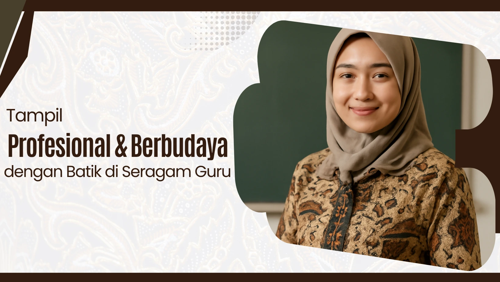 Tampil Profesional dan Berbudaya dengan Batik di Seragam Guru