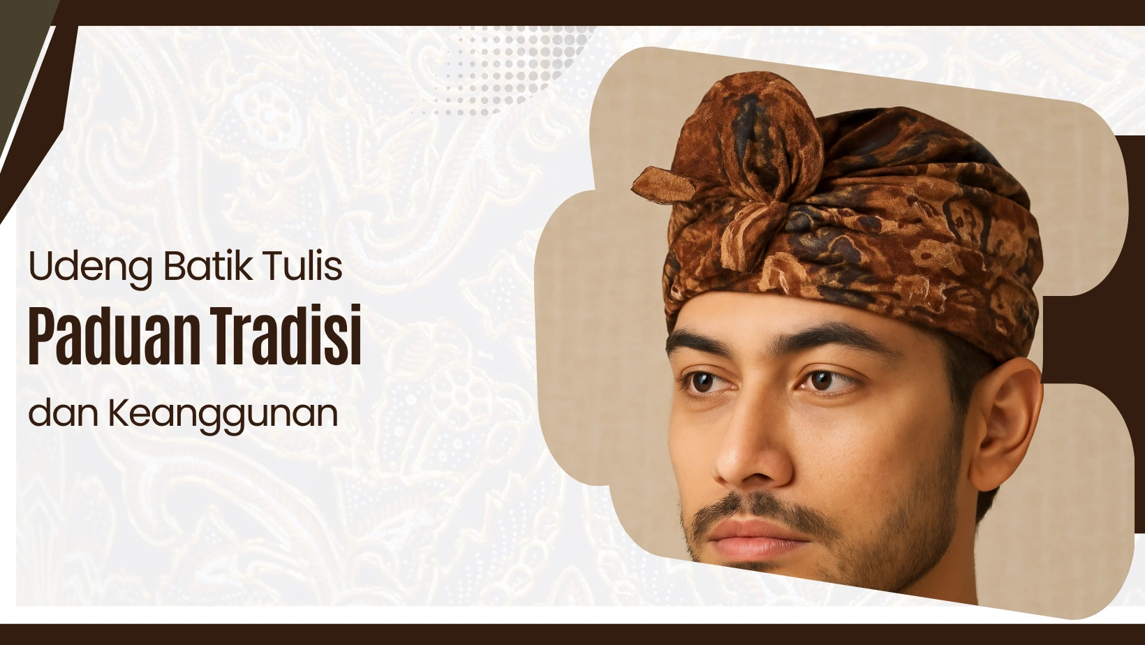 Udeng Batik Tulis: Paduan Tradisi dan Keanggunan