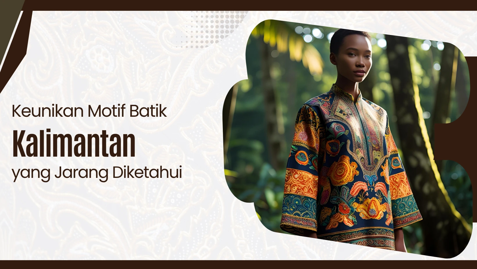 Keunikan Motif Batik Kalimantan yang Jarang Diketahui