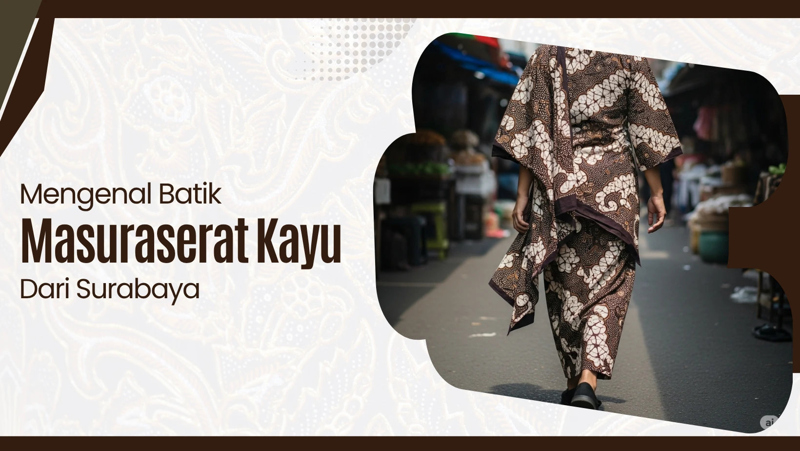 Mengenal Batik Masuraserat Kayu dari Surabaya