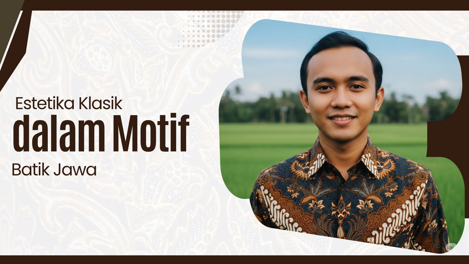 Estetika Klasik dalam Motif Batik Jawa