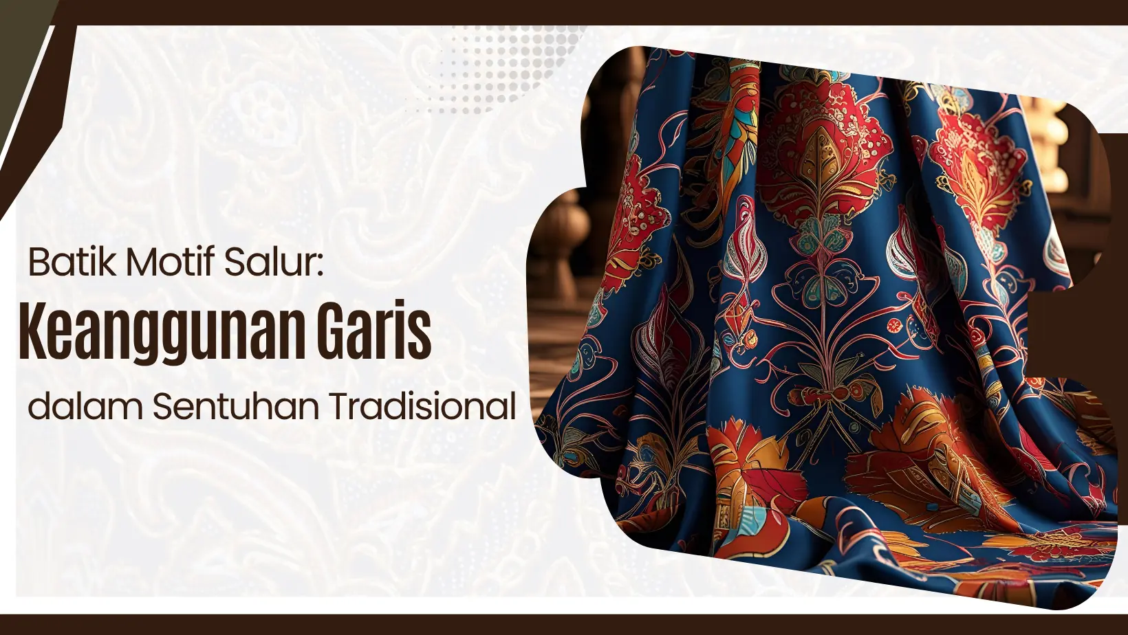 Batik Motif Salur: Keanggunan Garis dalam Sentuhan Tradisional