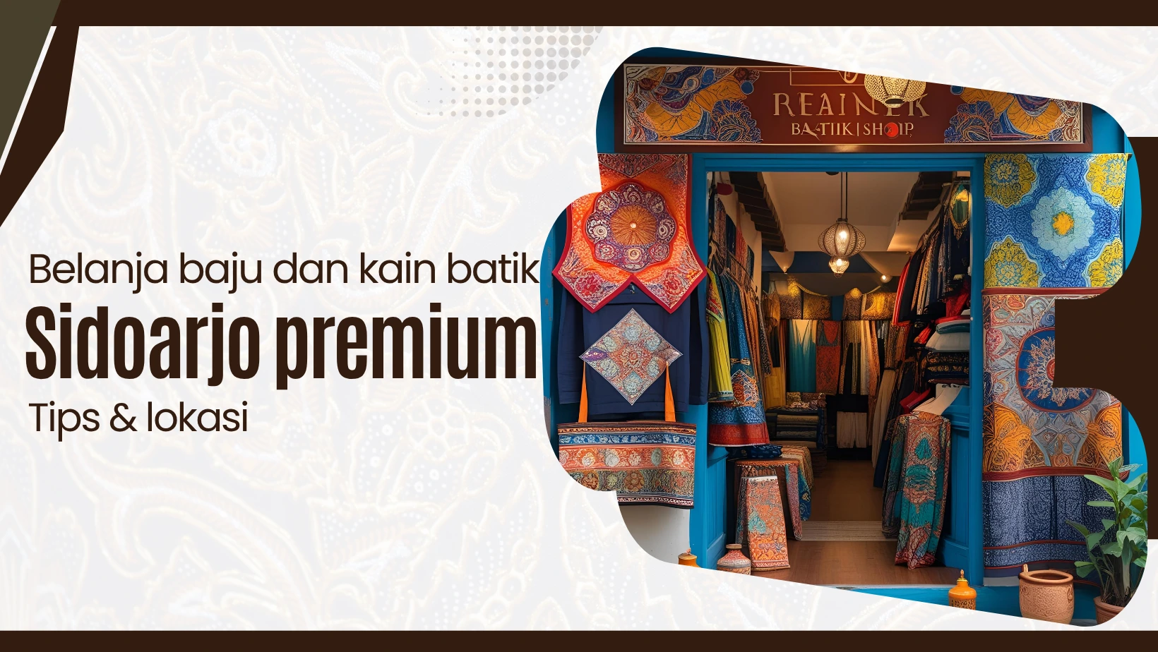Belanja Baju & Kain Batik Sidoarjo Premium: Tips & Lokasi