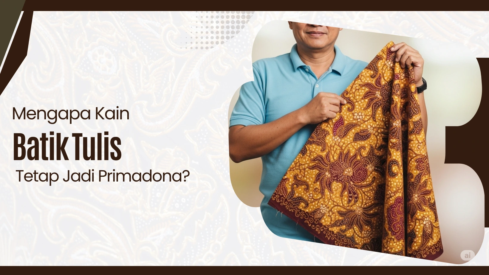 Mengapa Kain Batik Tulis Tetap Jadi Primadona?