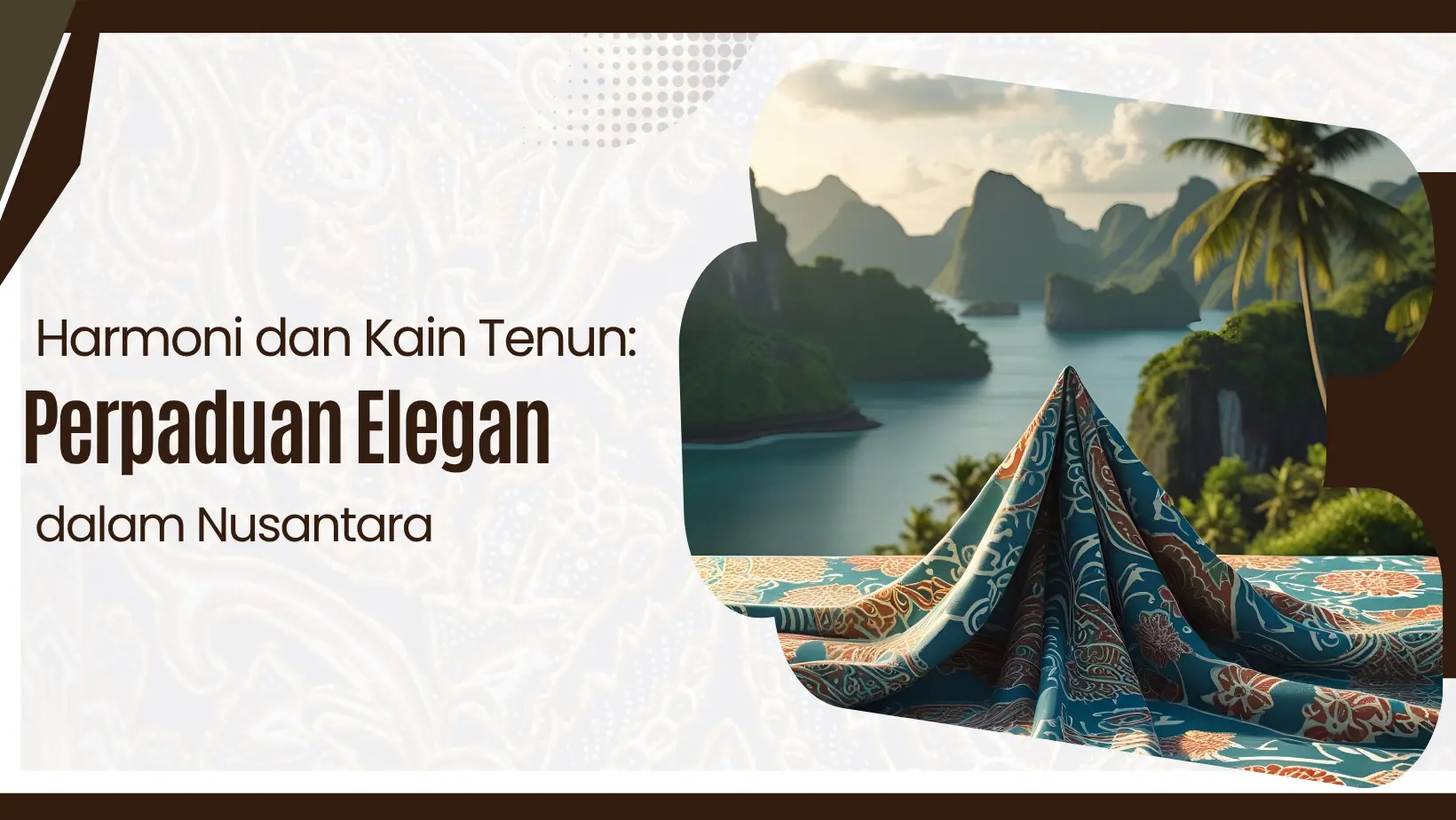 Harmoni dan Kain Tenun: Perpaduan Elegan dalam Nusantara