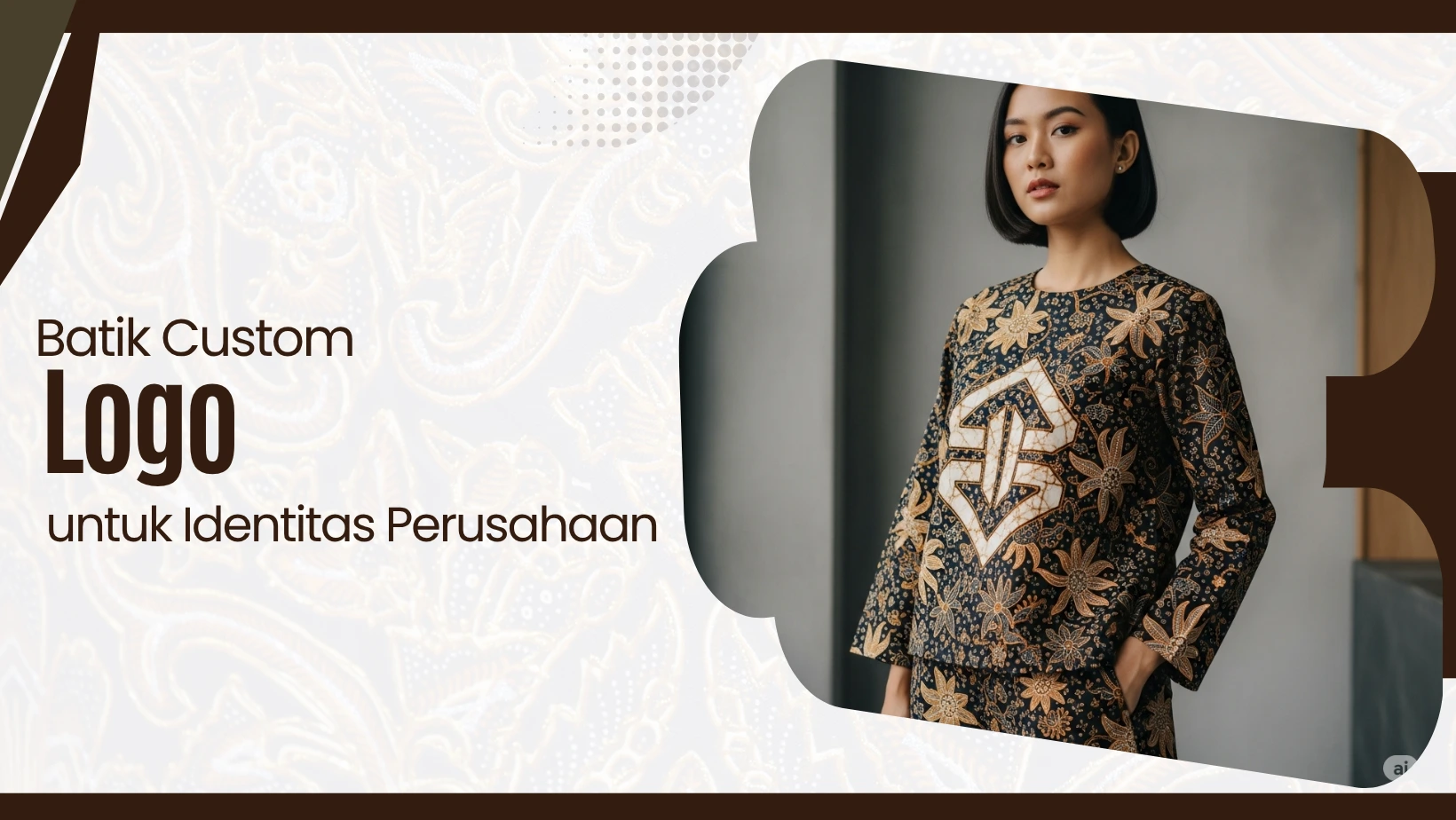 Batik Custom Logo untuk Identitas Perusahaan