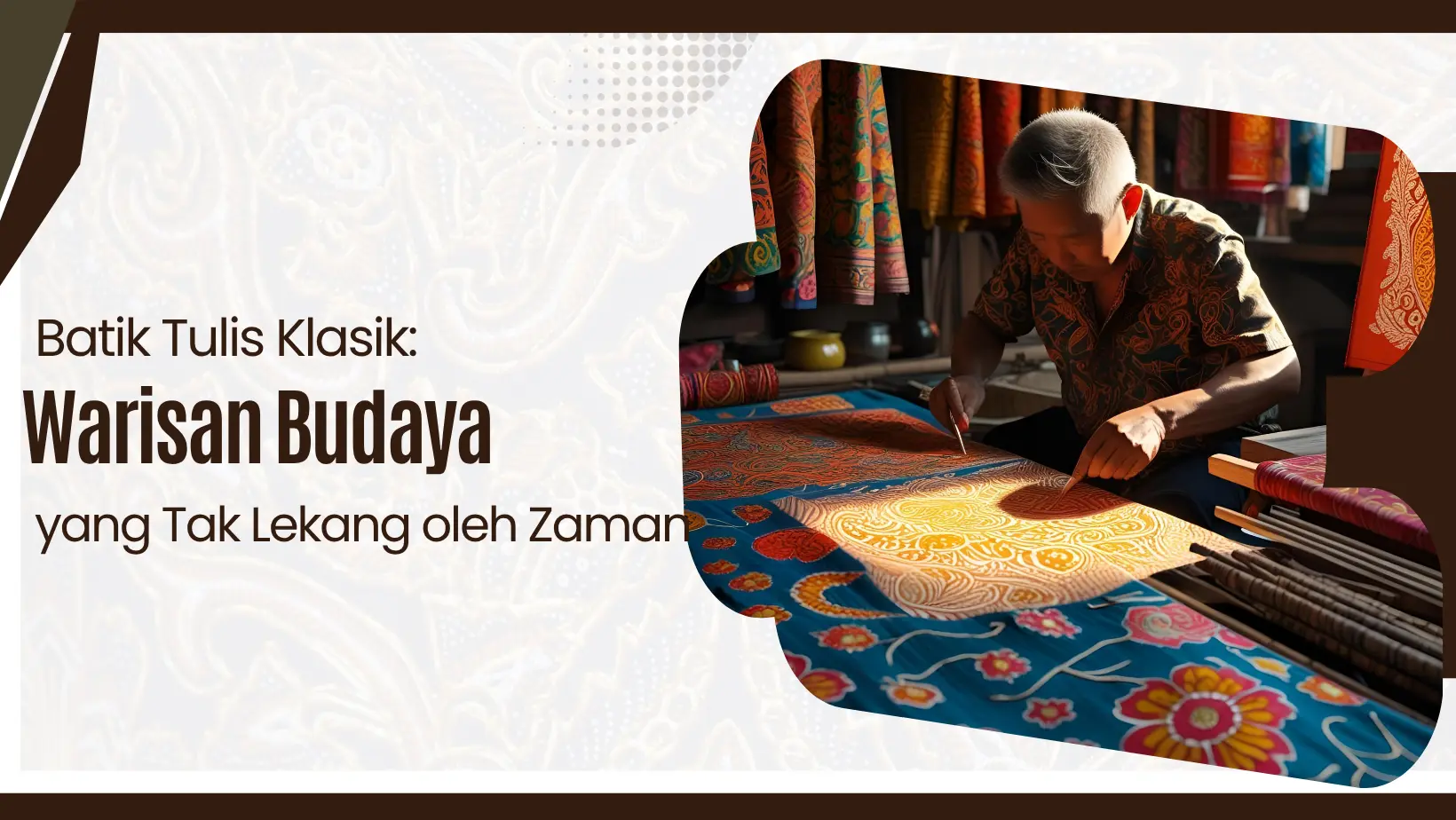 Batik Tulis Klasik: Warisan Budaya yang Tak Lekang oleh Zaman
