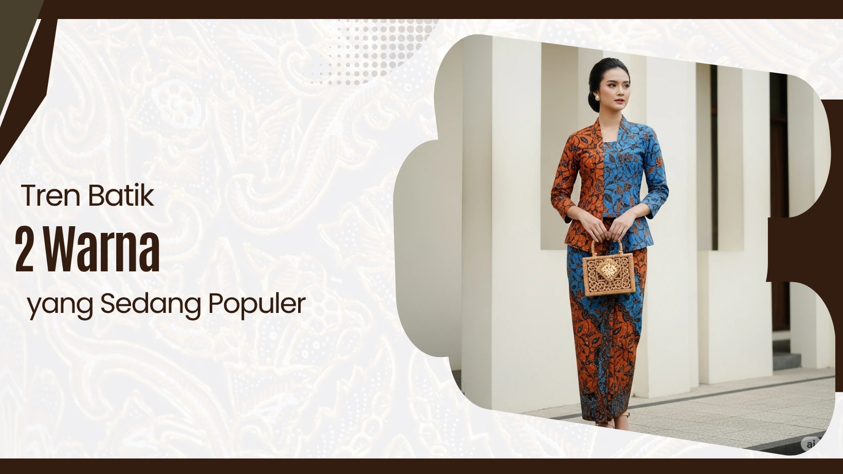 Tren Batik 2 Warna yang Sedang Populer