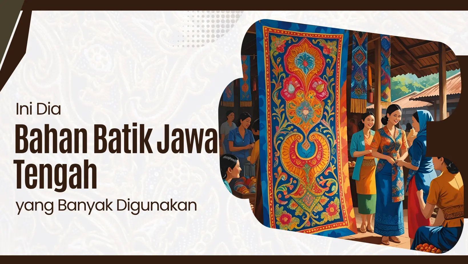 Ini Dia Bahan Batik Jawa Tengah yang Banyak Digunakan