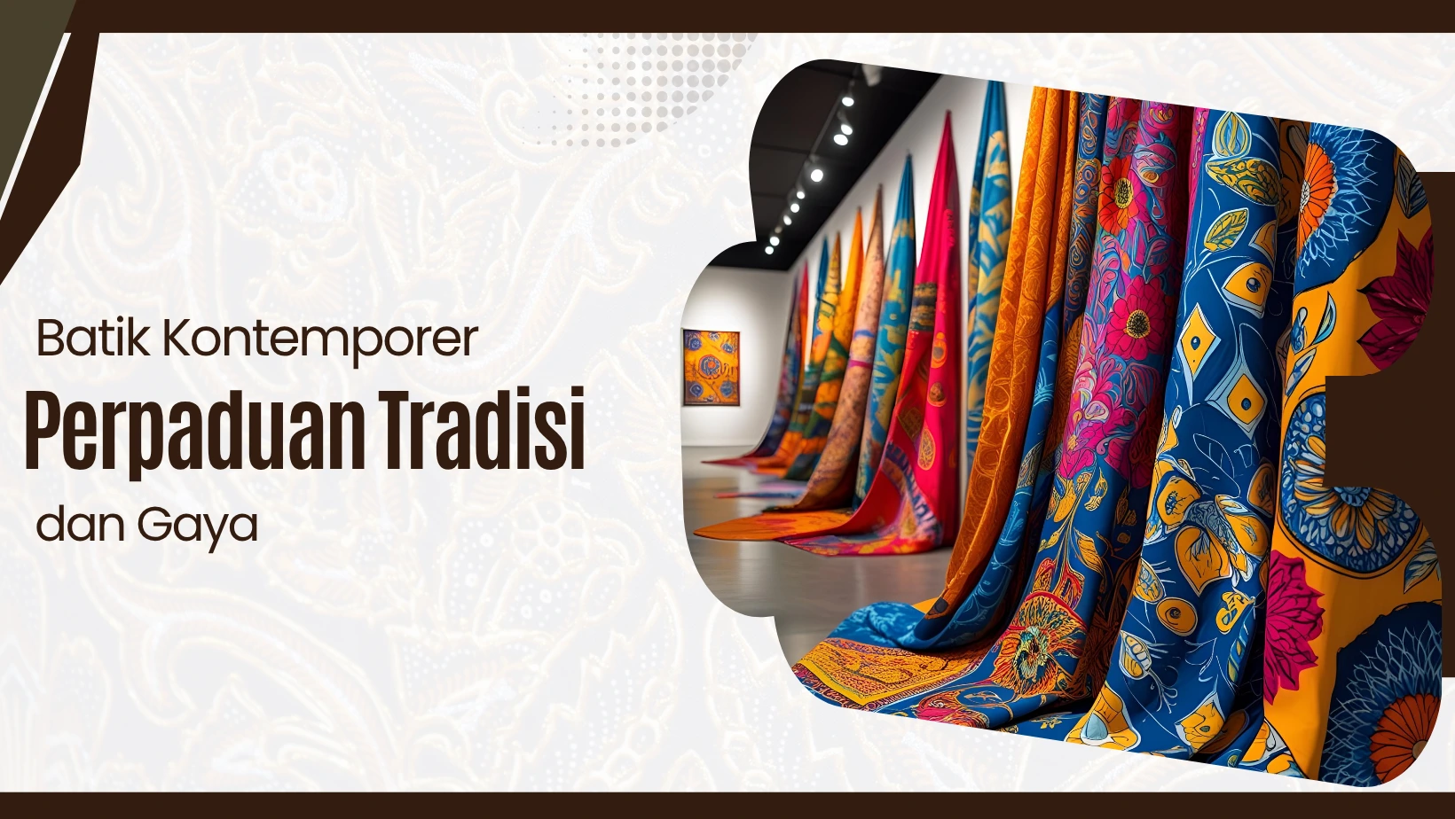 Batik Kontemporer, Perpaduan Tradisi dan Gaya