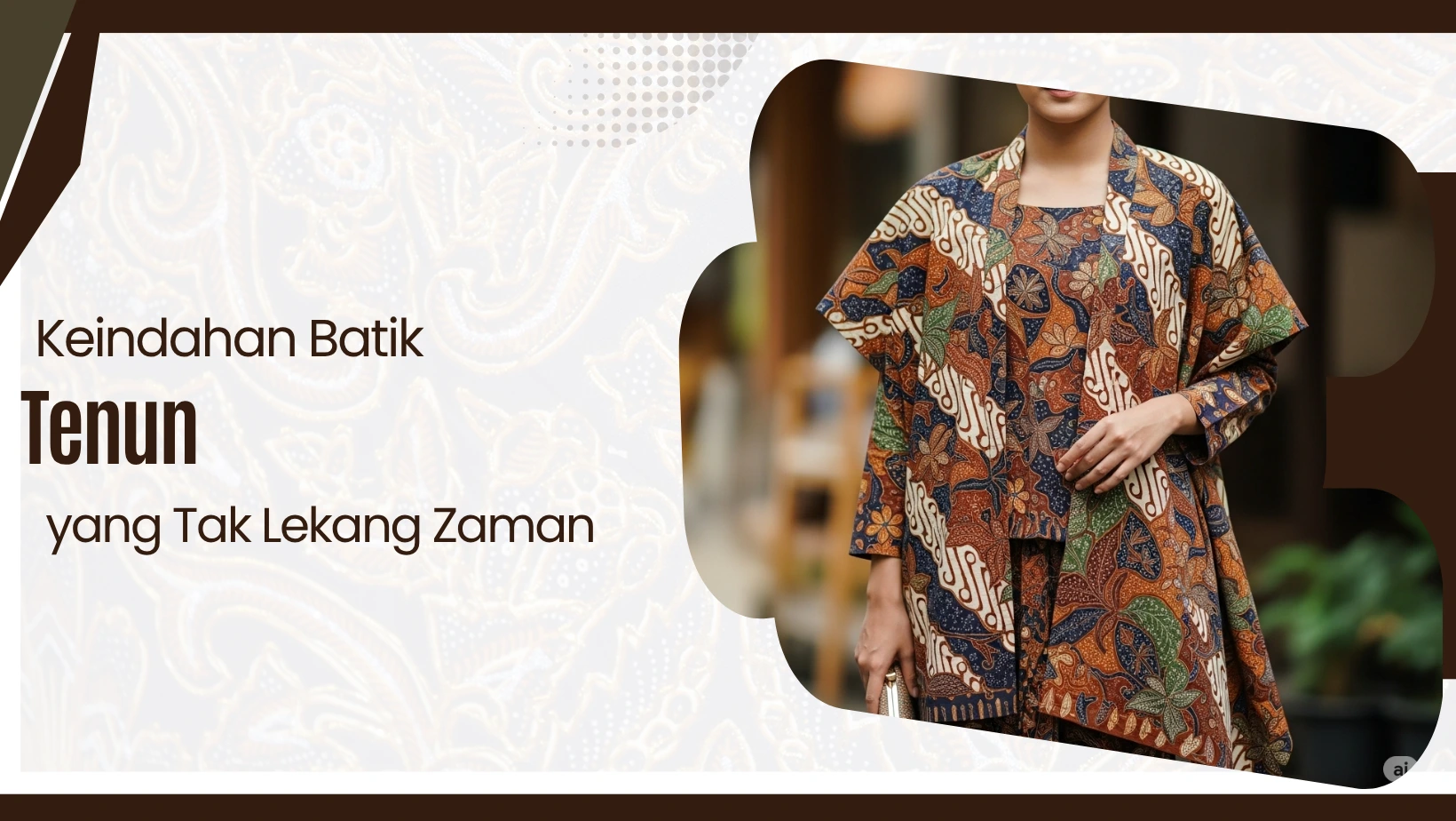 Keindahan Batik Tenun yang Tak Lekang Zaman