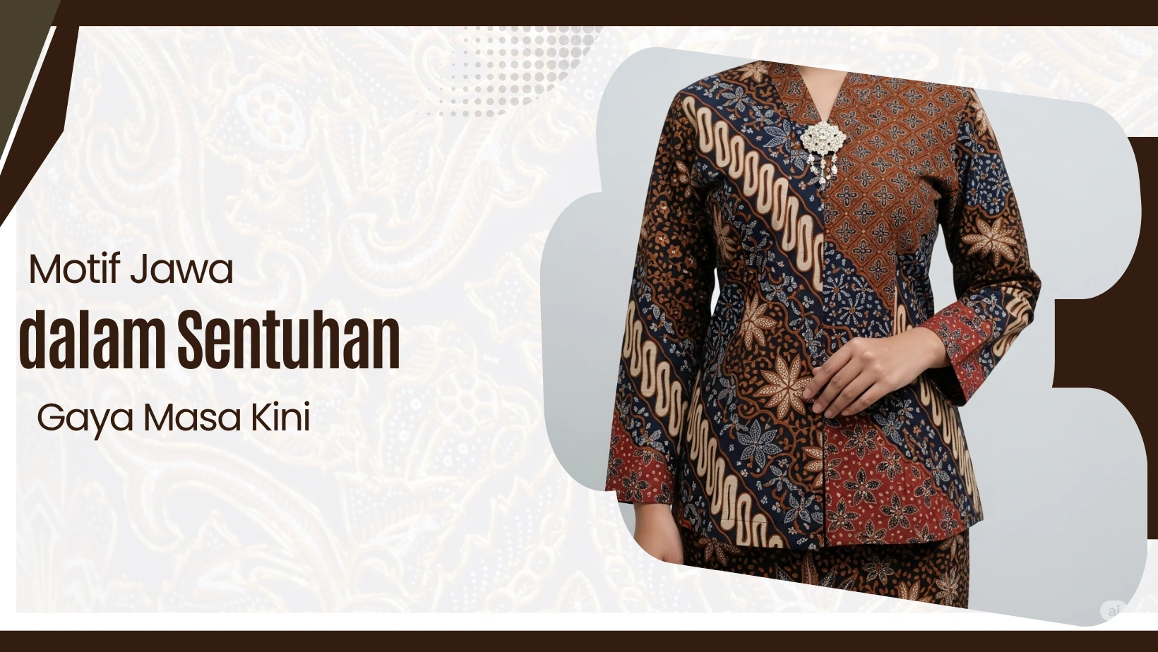 Motif Jawa dalam Sentuhan Gaya Masa Kini