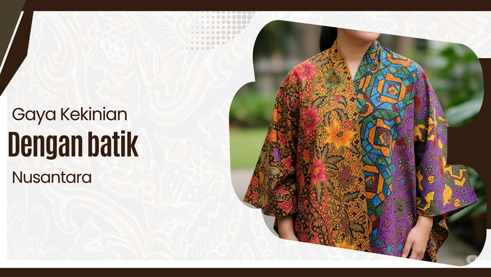 Gaya Kekinian dengan Batik Nusantara