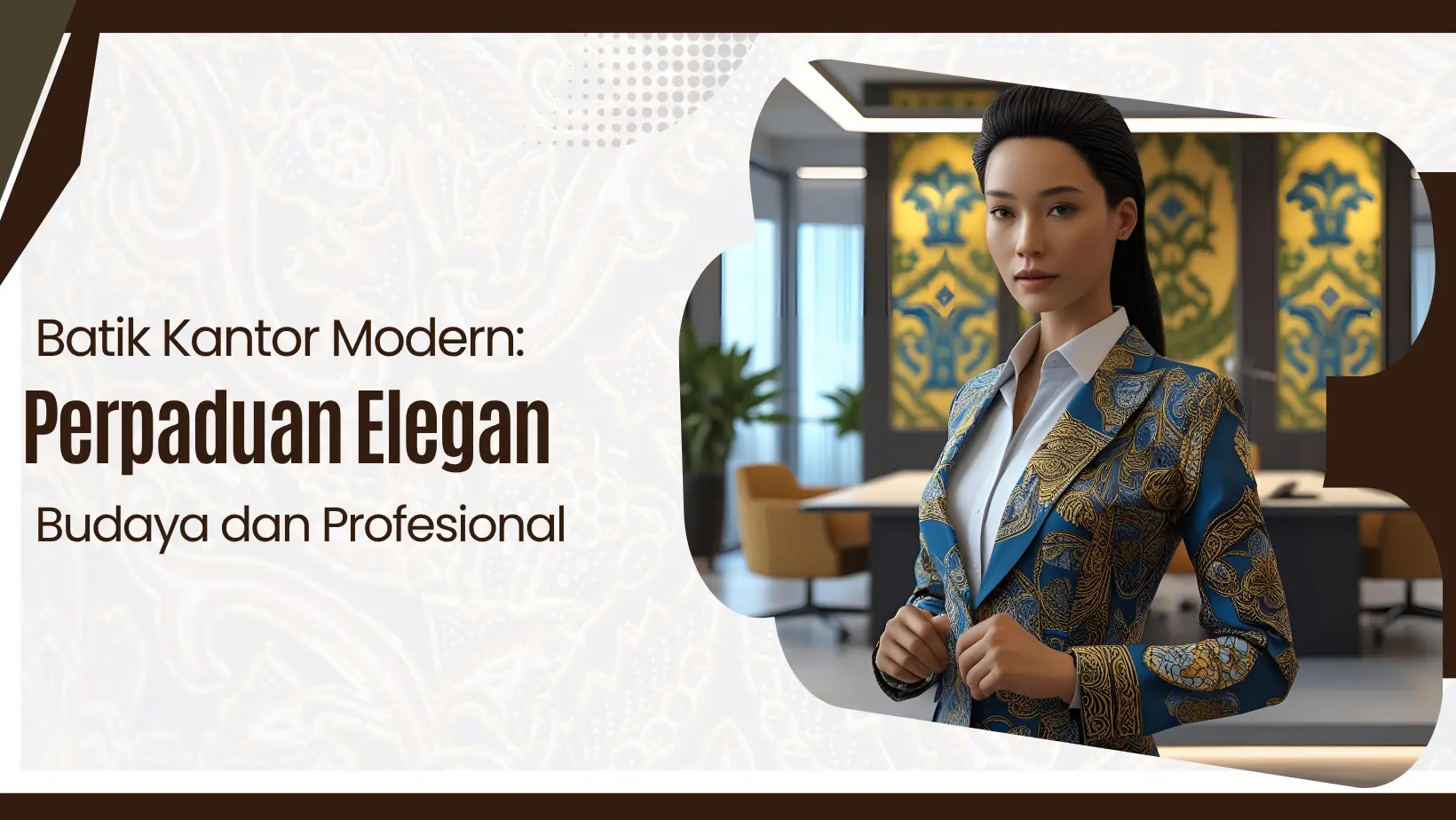 Batik Kantor Modern: Perpaduan Elegan Budaya dan Profesional