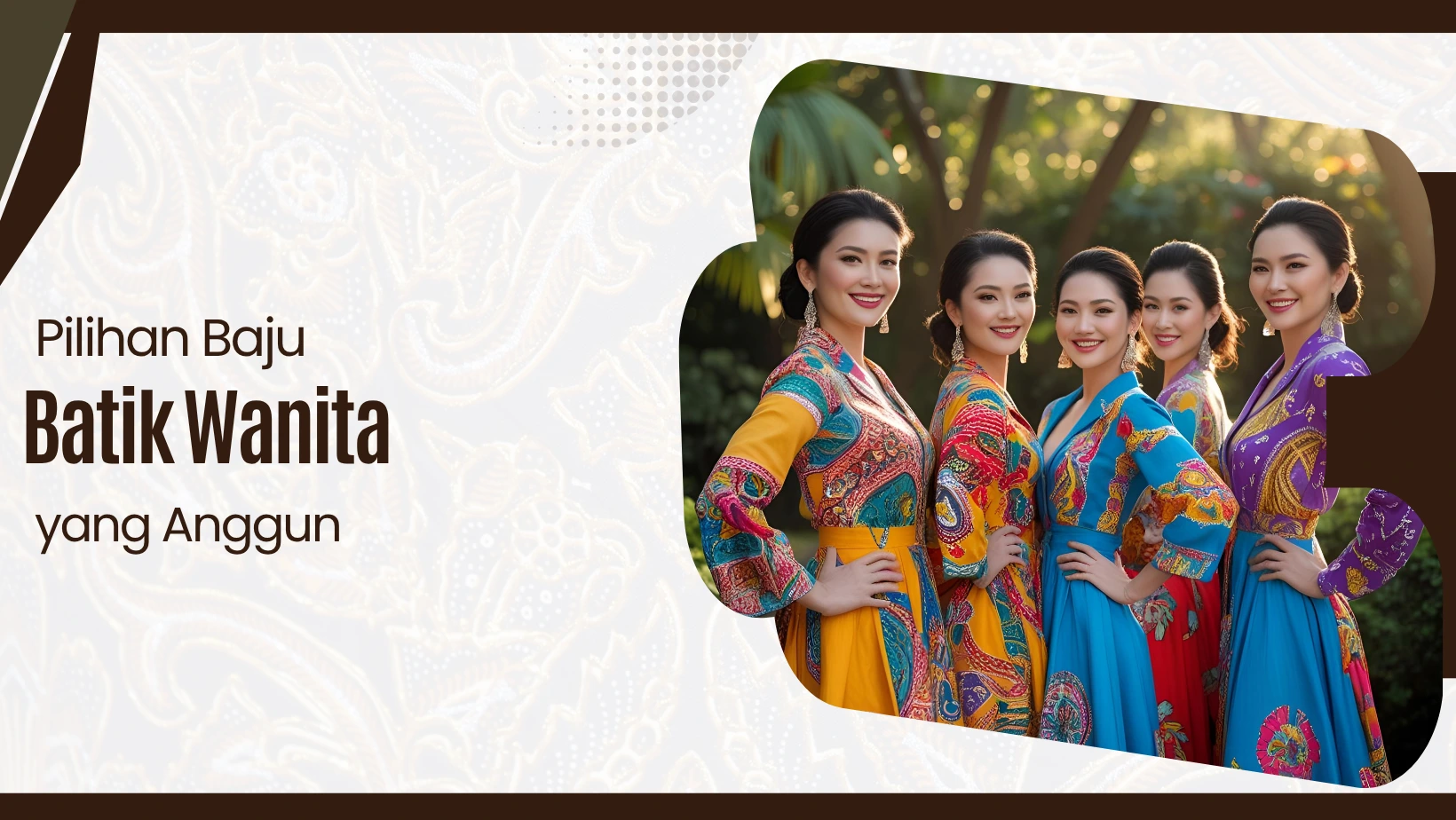 Pilihan Baju Batik Wanita yang Anggun