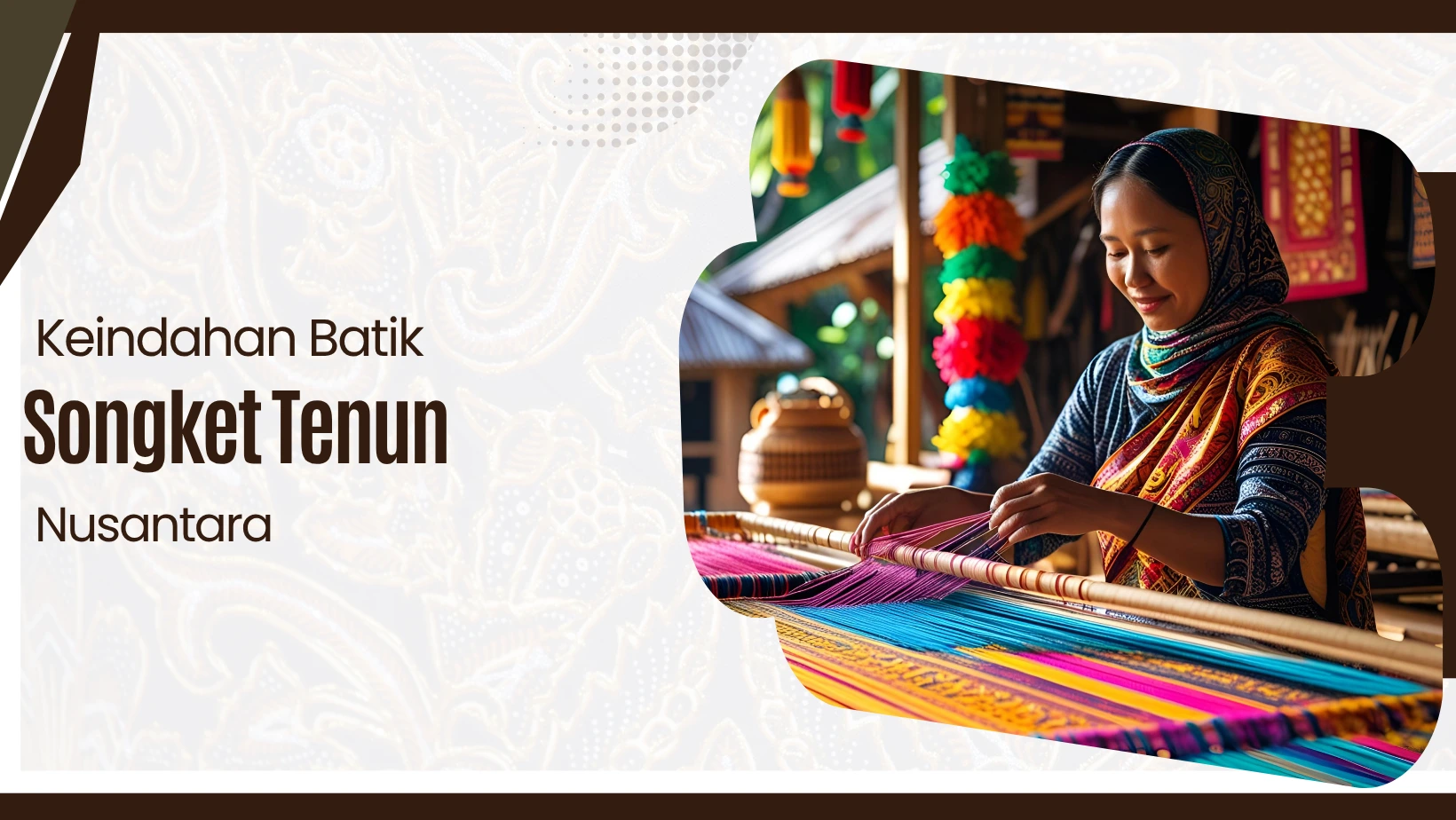 Keindahan Batik Songket Tenun Nusantara