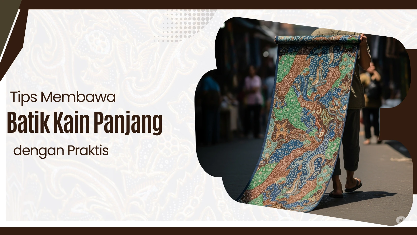 Tips Membawa Batik Kain Panjang dengan Praktis