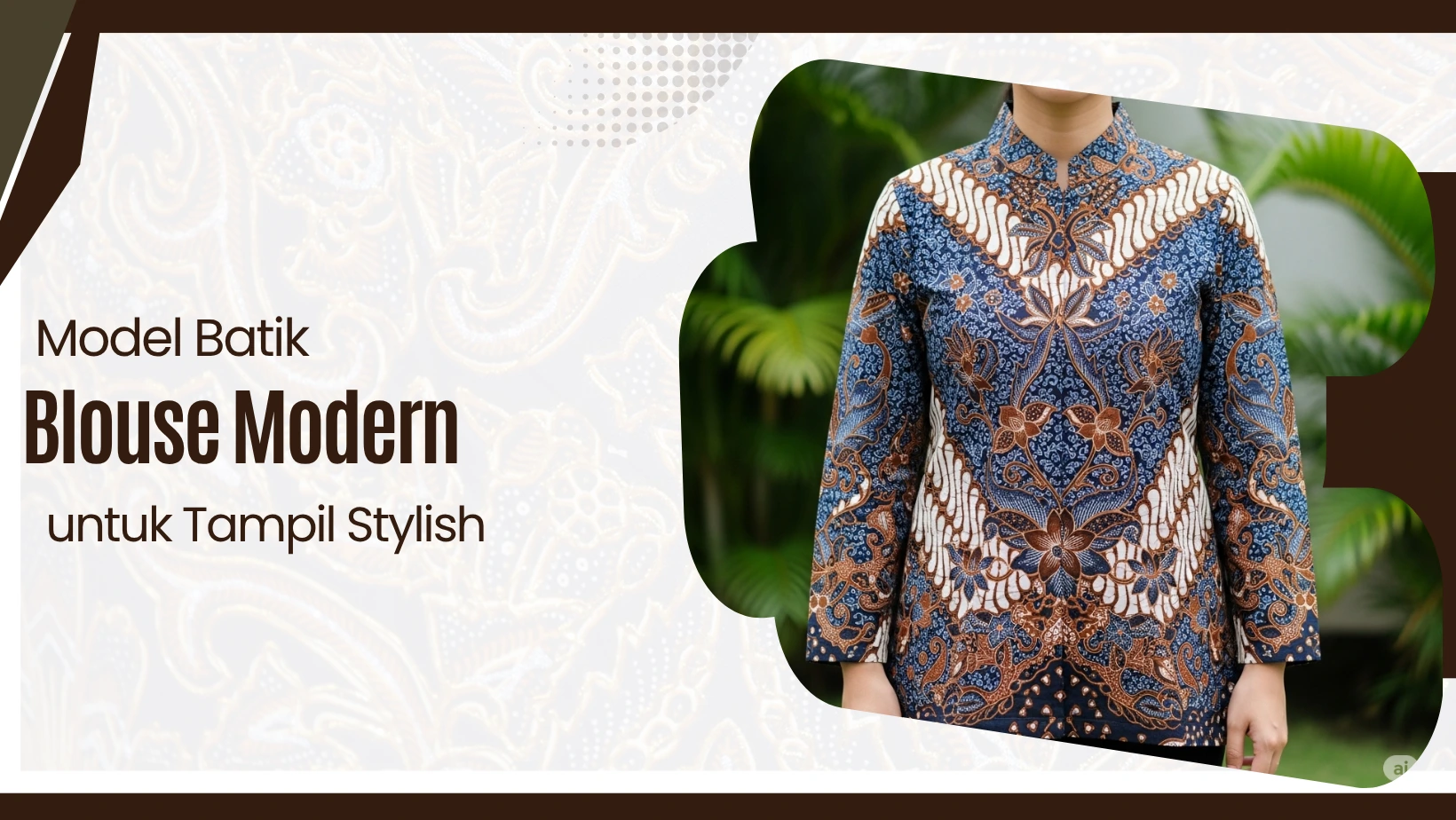 Model Batik Blouse Modern untuk Tampil Stylish