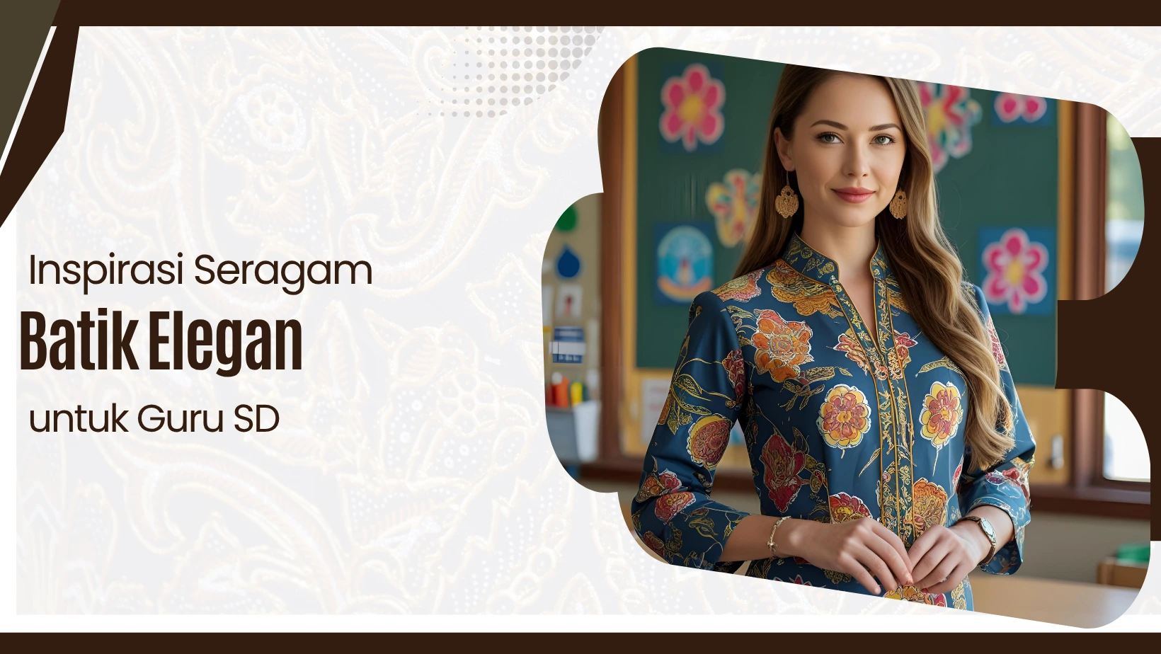 Inspirasi Seragam Batik Elegan untuk Guru SD