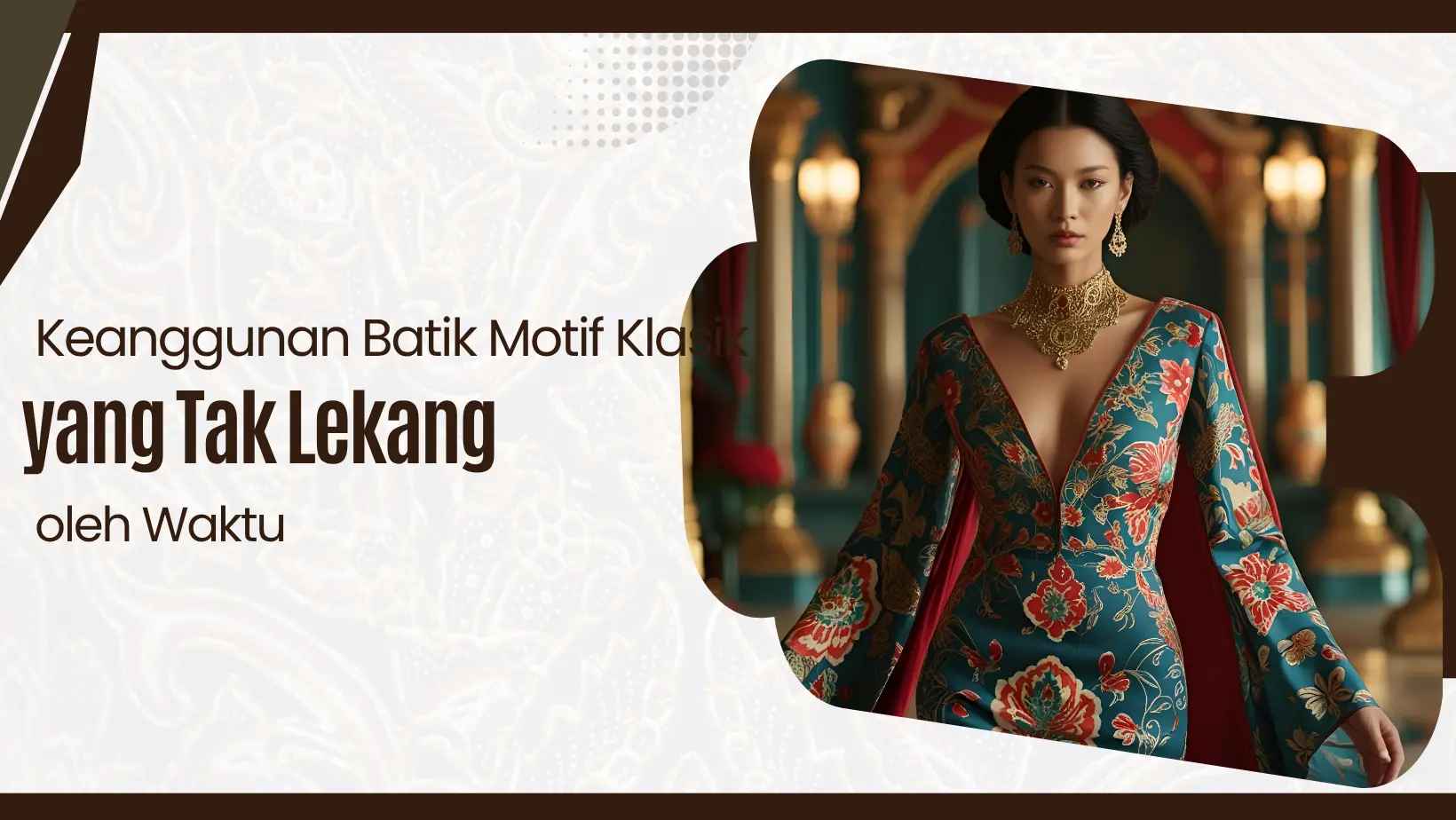 Keanggunan Batik Motif Klasik yang Tak Lekang oleh Waktu