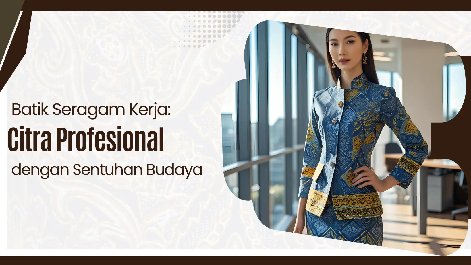 Batik Seragam Kerja: Citra Profesional dengan Sentuhan Budaya