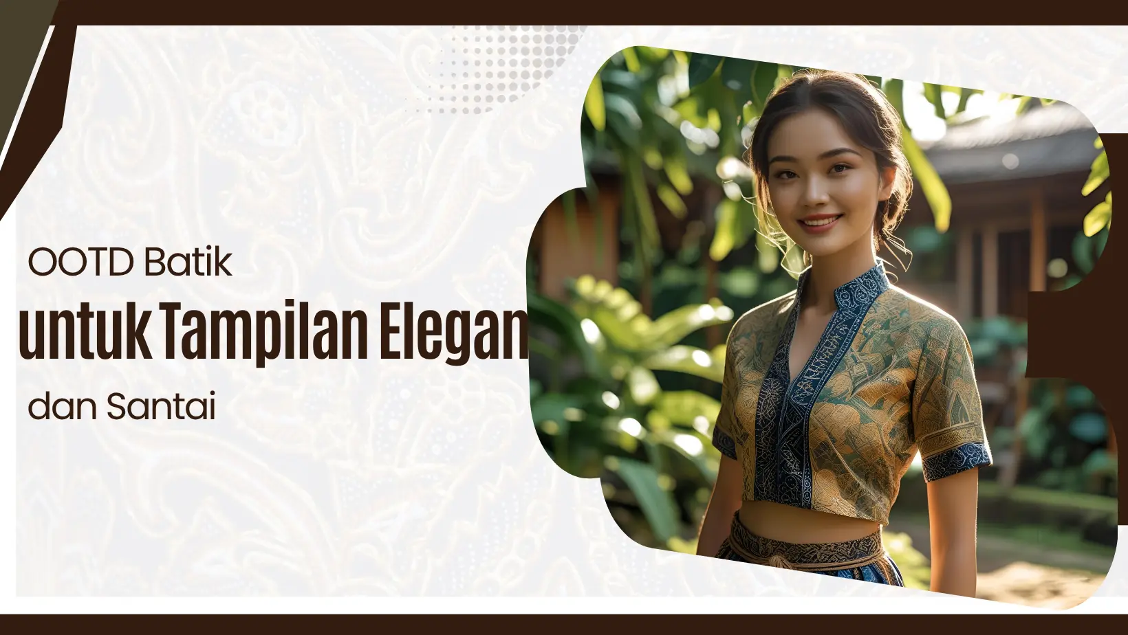 OOTD Batik untuk Tampilan Elegan dan Santai