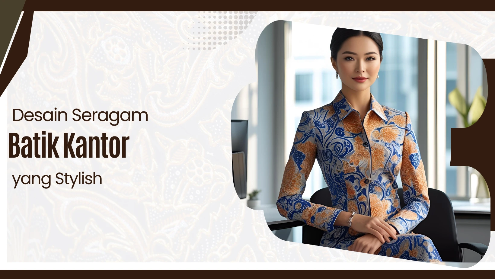 Desain Seragam Batik Kantor yang Stylish
