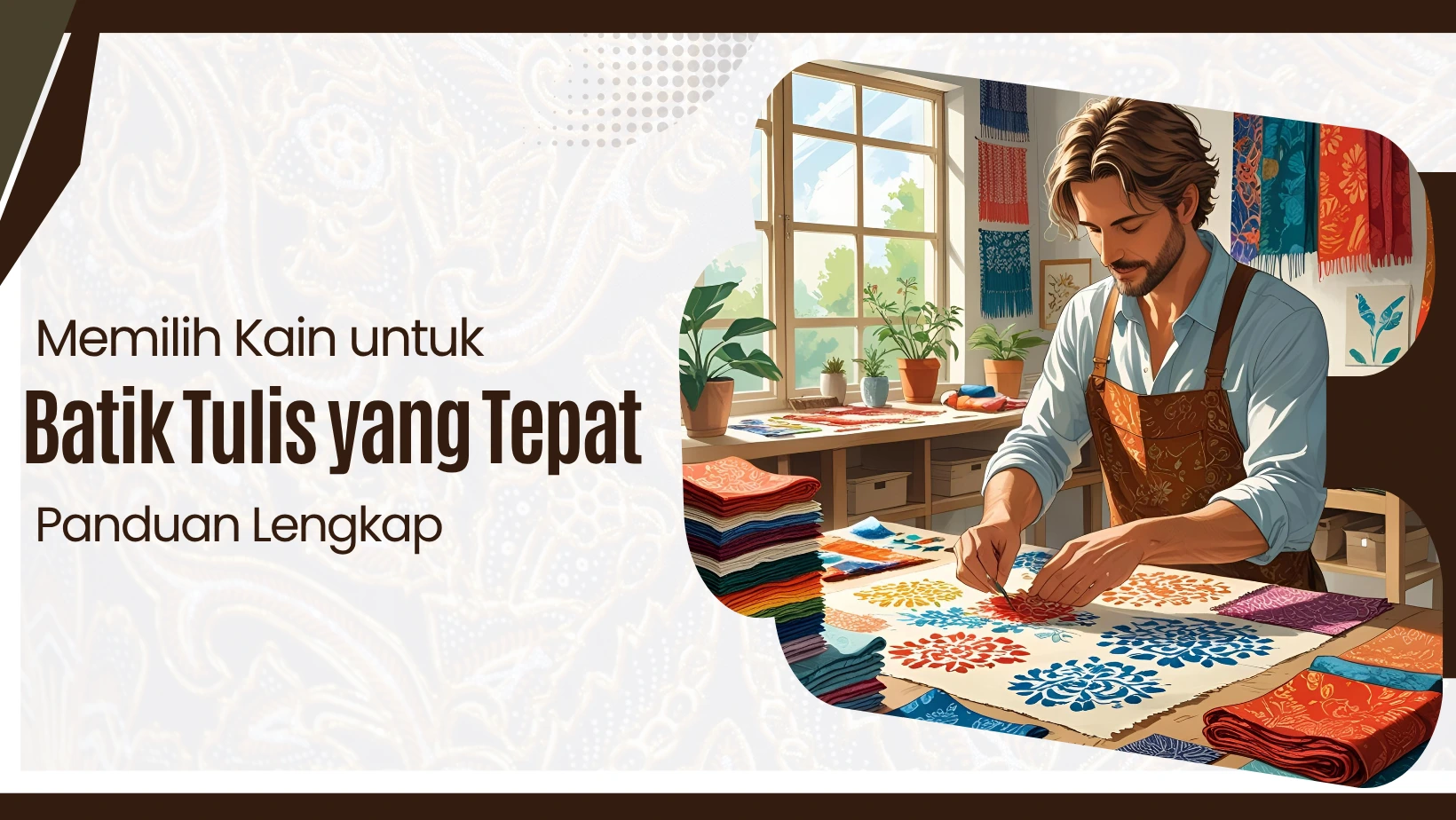Memilih Kain untuk Batik Tulis yang Tepat: Panduan Lengkap