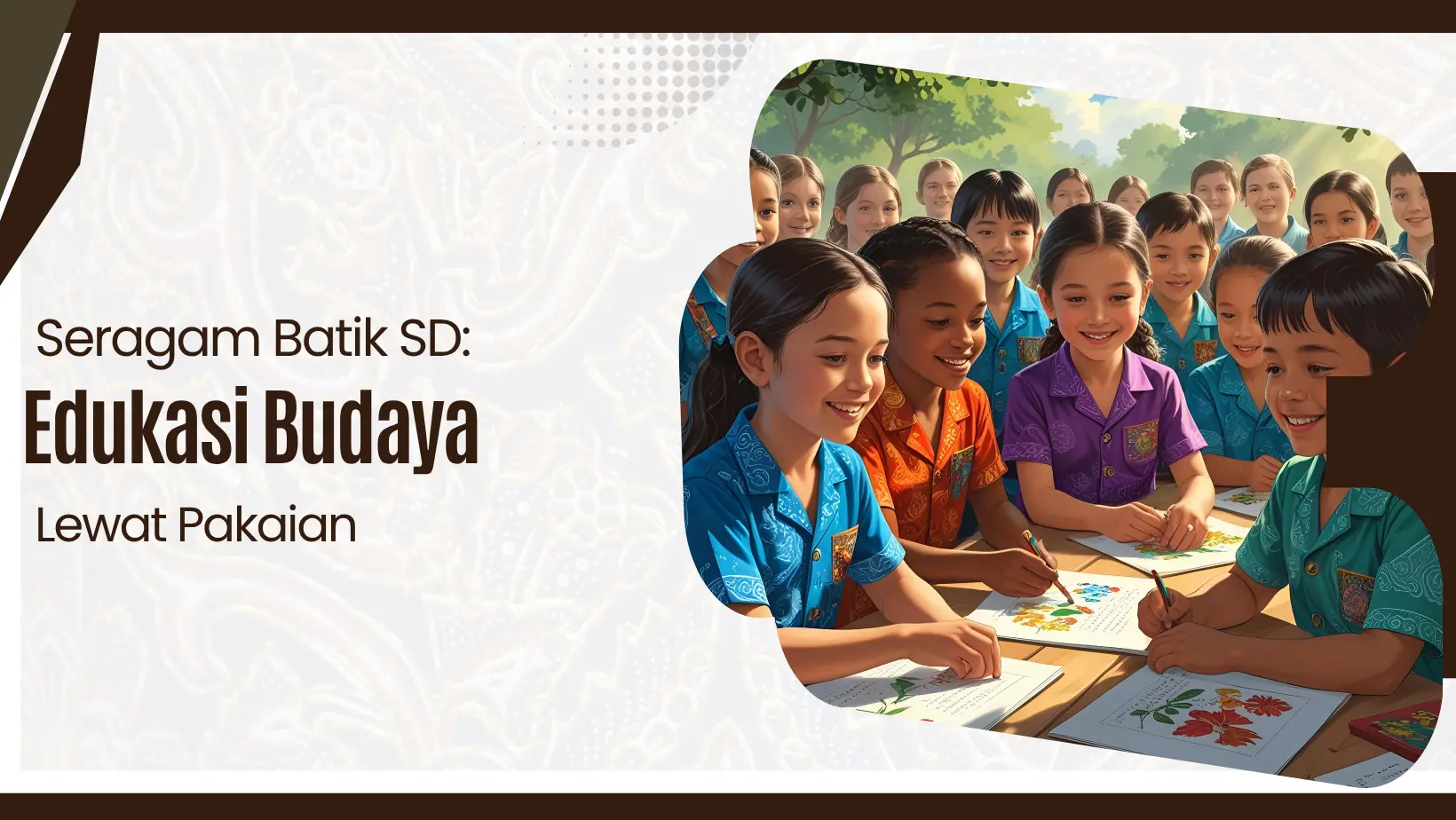 Seragam Batik SD: Edukasi Budaya Lewat Pakaian