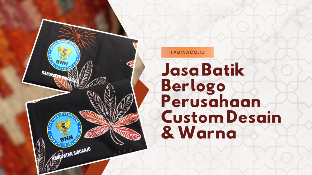 Jasa Batik Berlogo Perusahaan Custom Desain & Warna