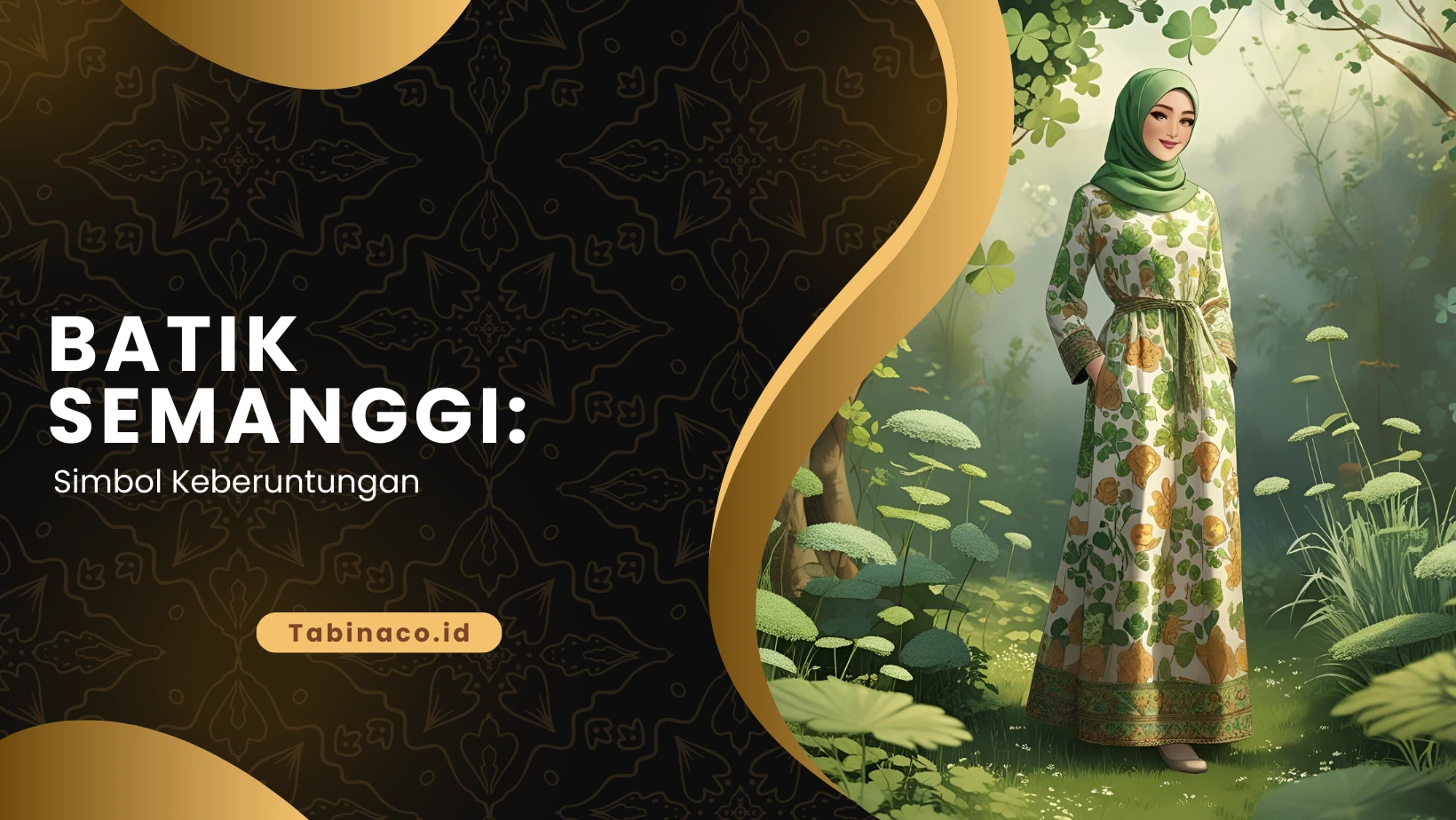 Batik Semanggi: Simbol Keberuntungan