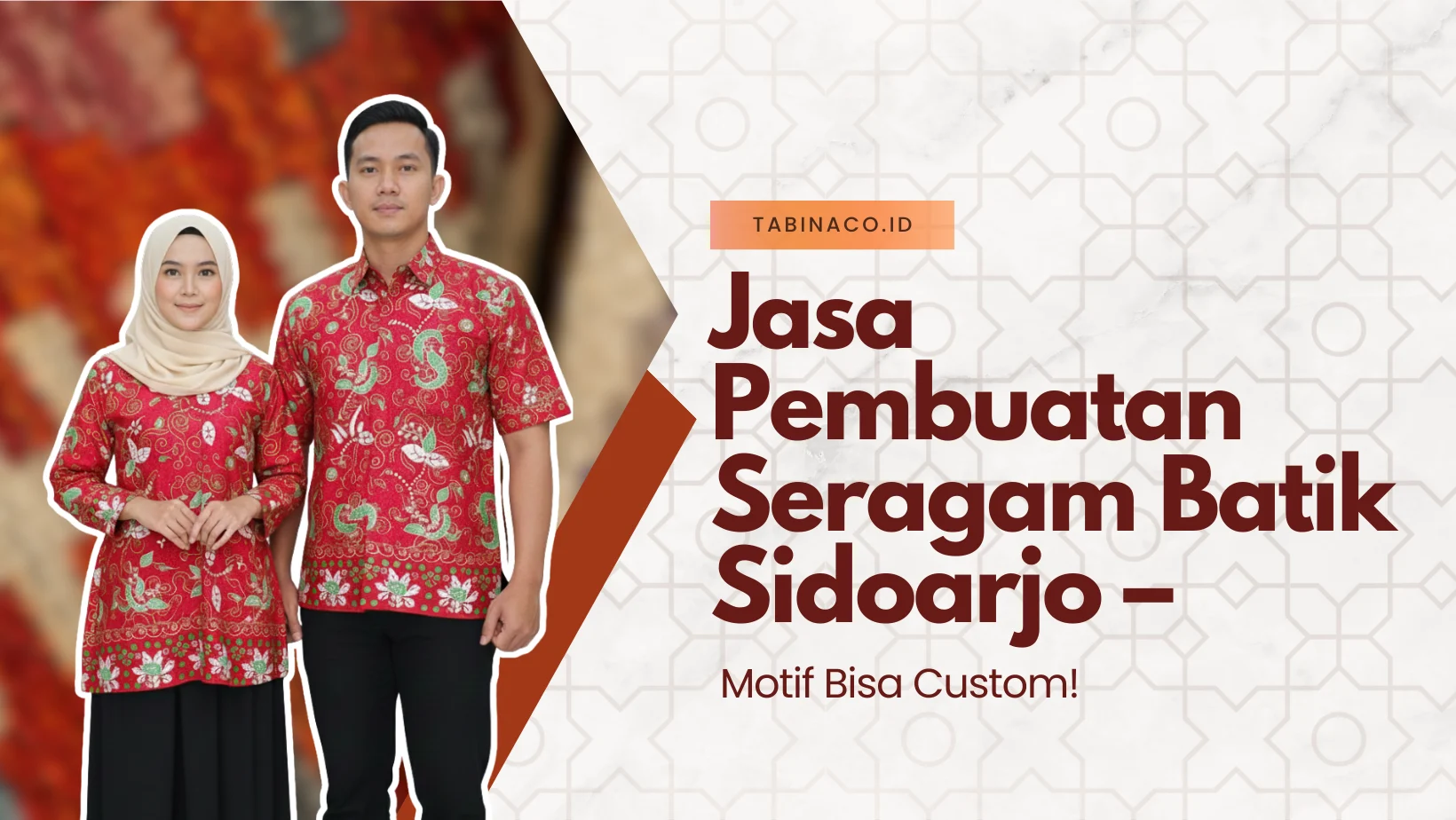 Jasa Pembuatan Seragam Batik Sidoarjo – Motif Bisa Custom!