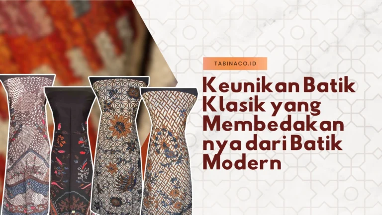 Keunikan Batik Klasik yang Membedakannya dari Batik Modern