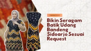 seragam batik udang bandeng