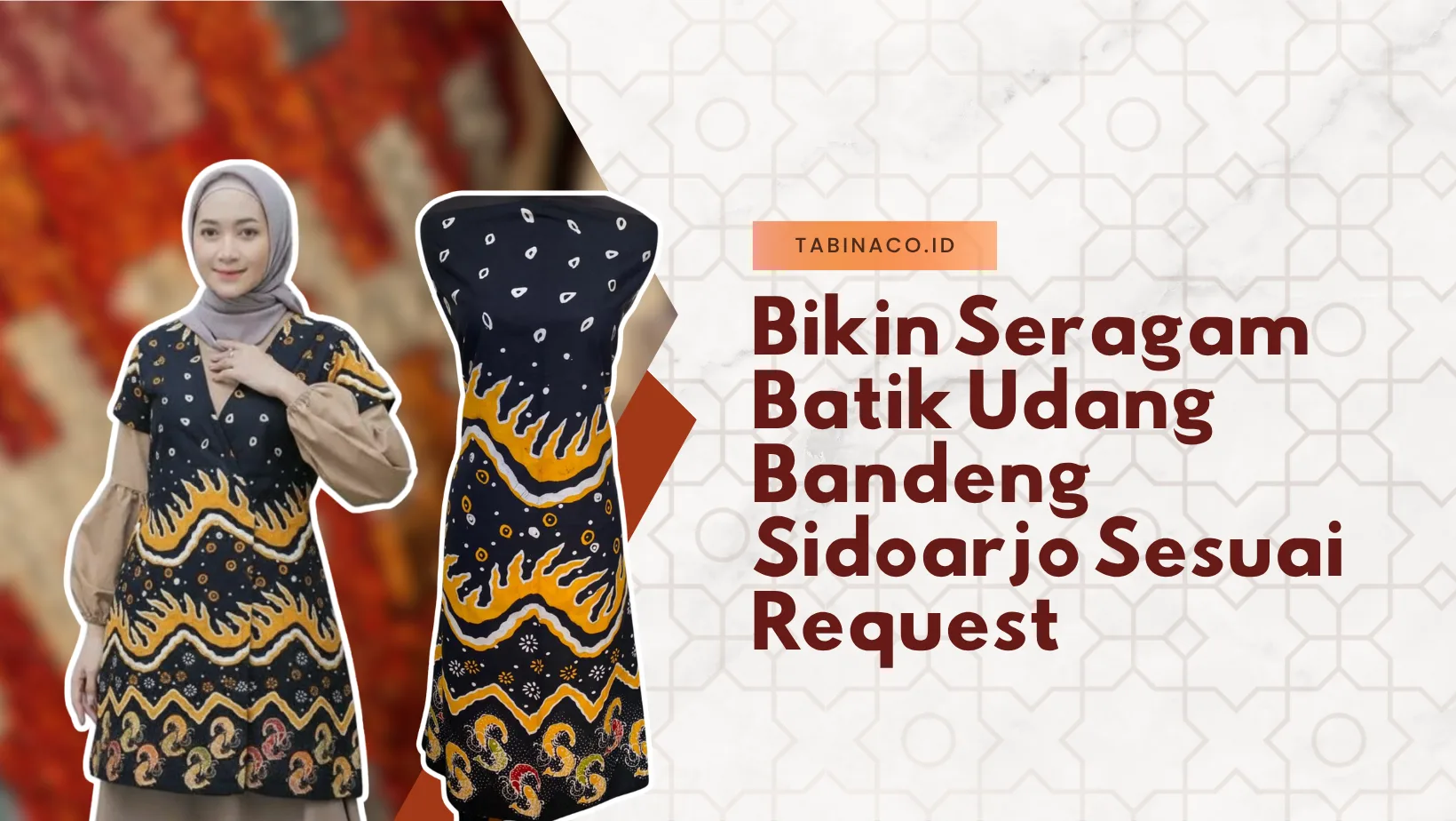 seragam batik udang bandeng