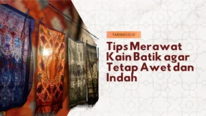 merawat batik